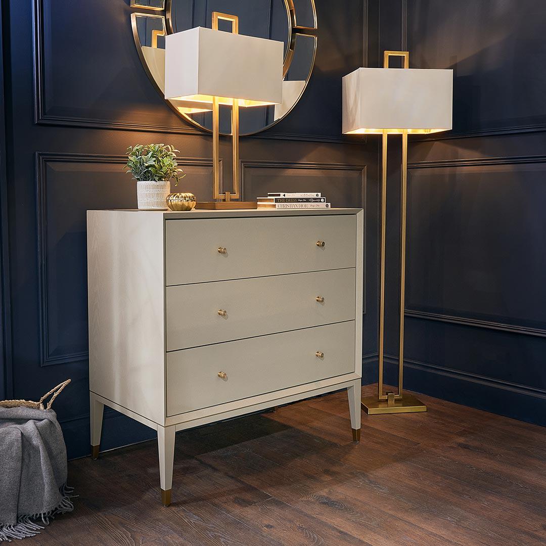 Bayeux Three Drawer Chest