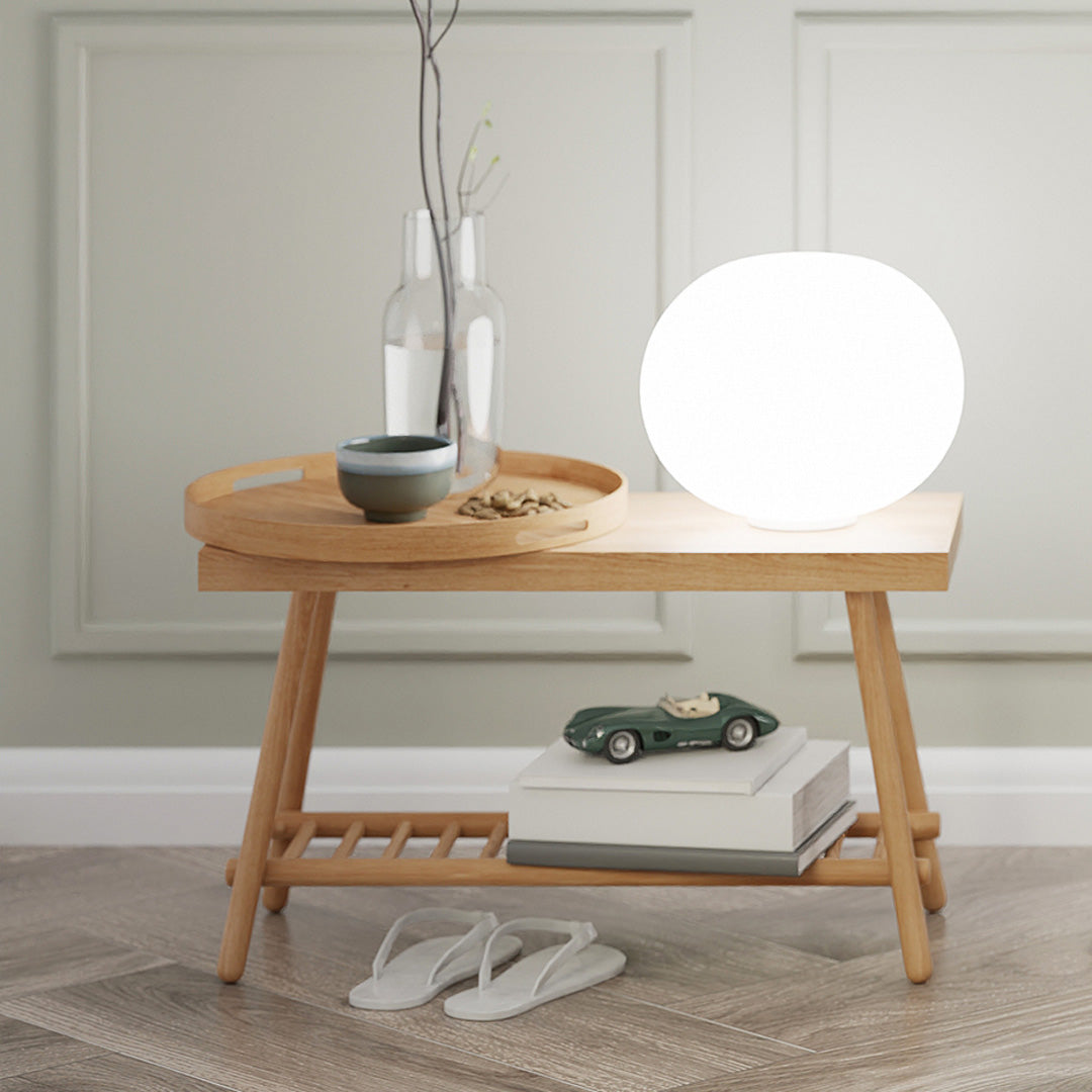 Bench 75 Seat Storage Oak