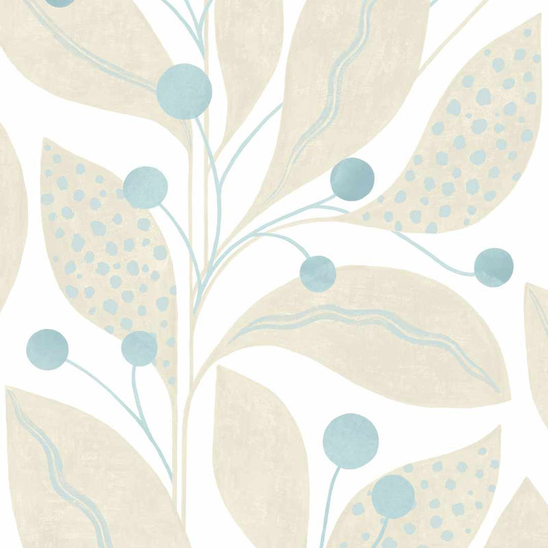 Berry Dot Wallpaper - Neutral - Ohpopsi