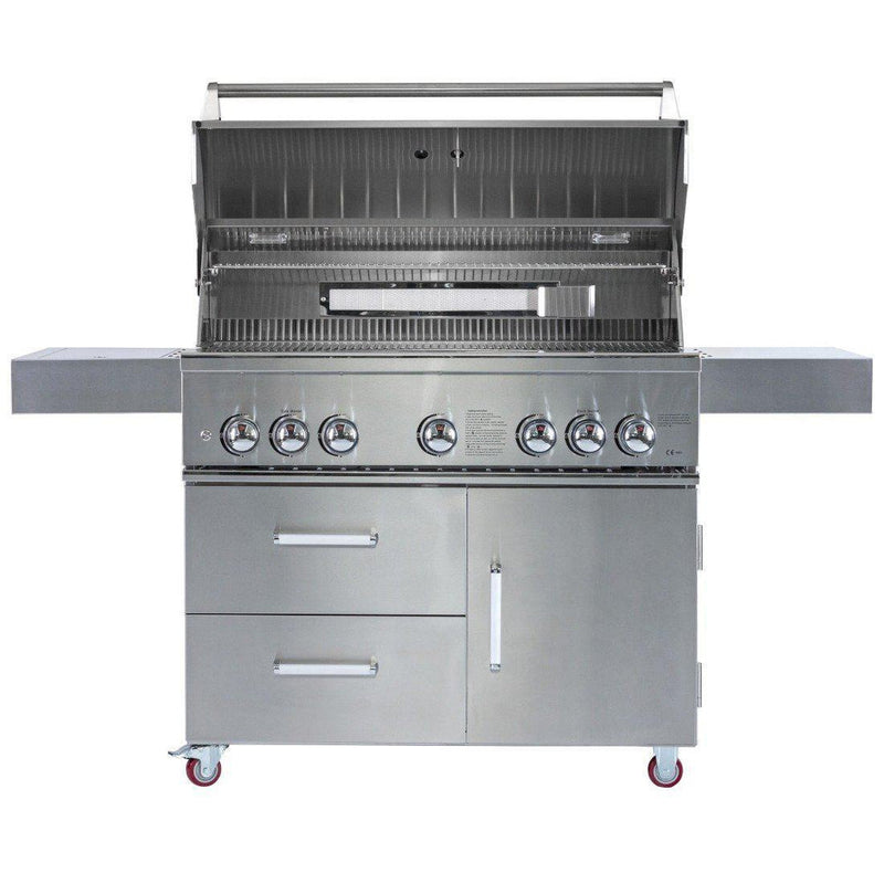 Bibury 5 Burner Gas BBQ & Rotisserie - Whistler Grills
