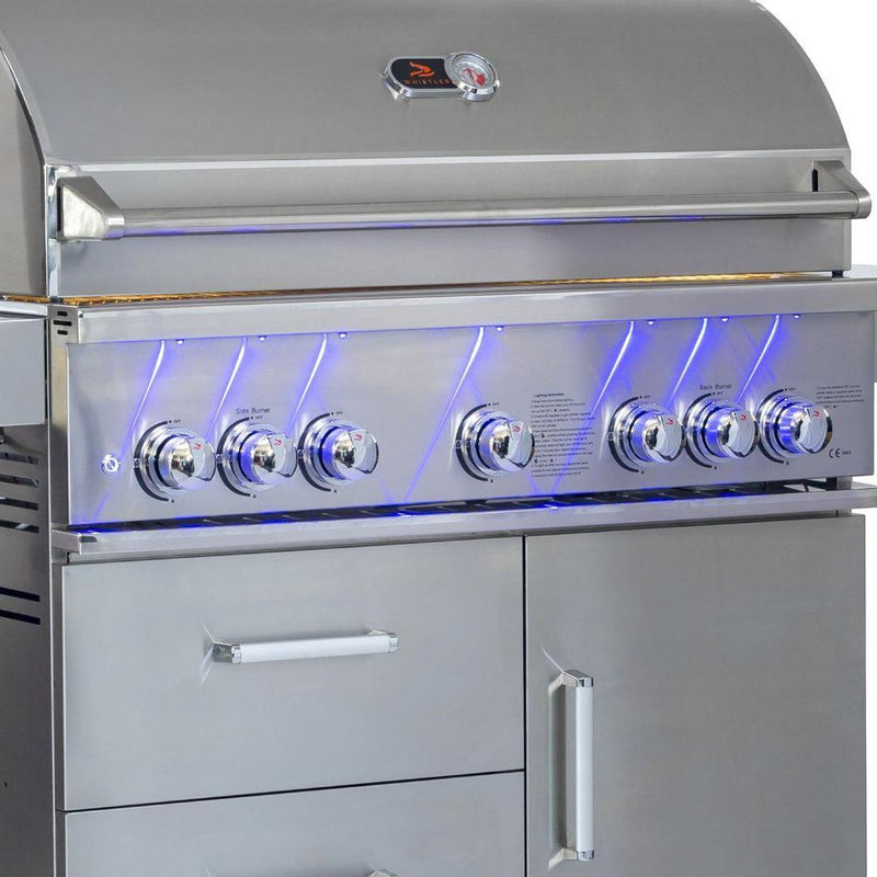 Bibury 5 Burner Gas BBQ & Rotisserie - Whistler Grills