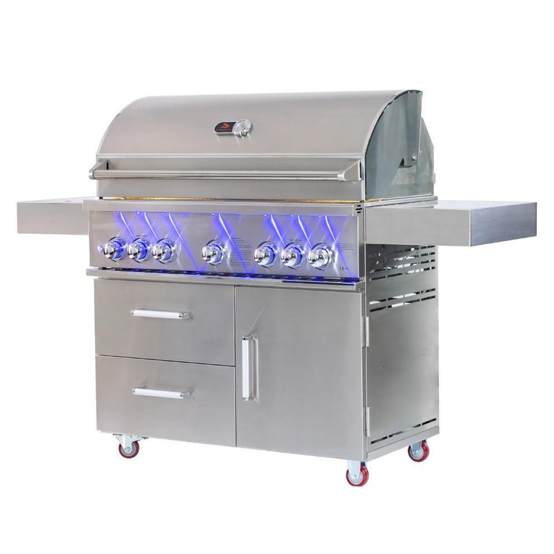 Bibury 5 Burner Gas BBQ & Rotisserie - Whistler Grills