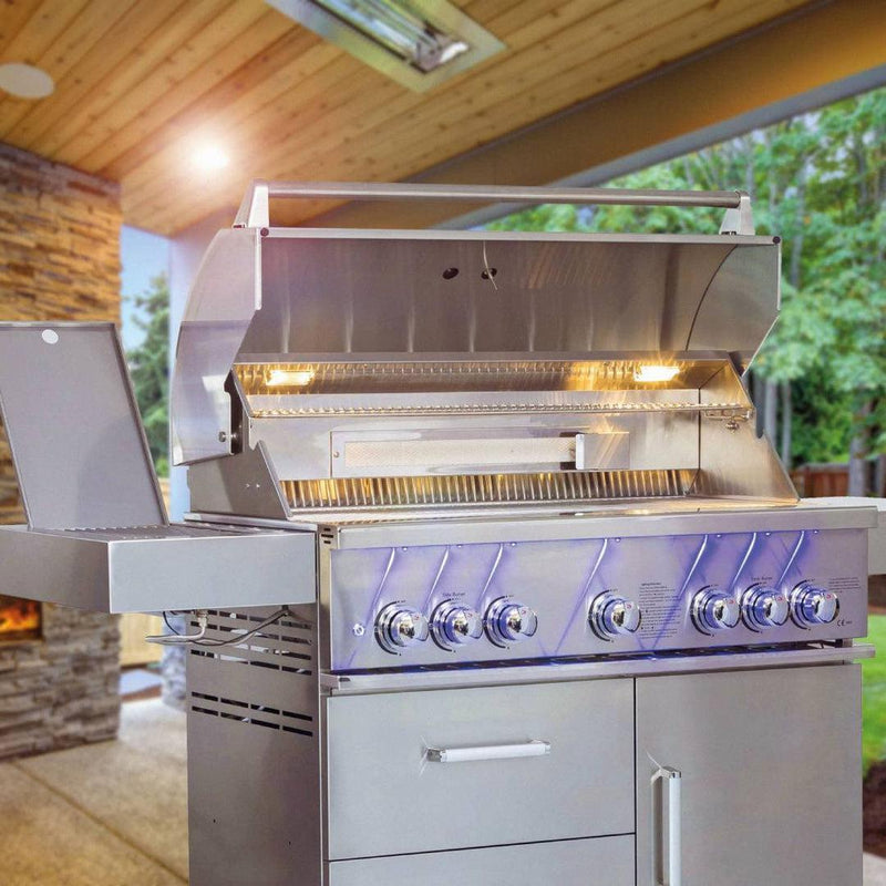 Bibury 5 Burner Gas BBQ & Rotisserie - Whistler Grills