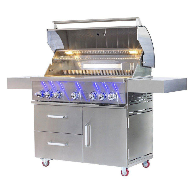 Bibury 5 Burner Gas BBQ & Rotisserie - Whistler Grills