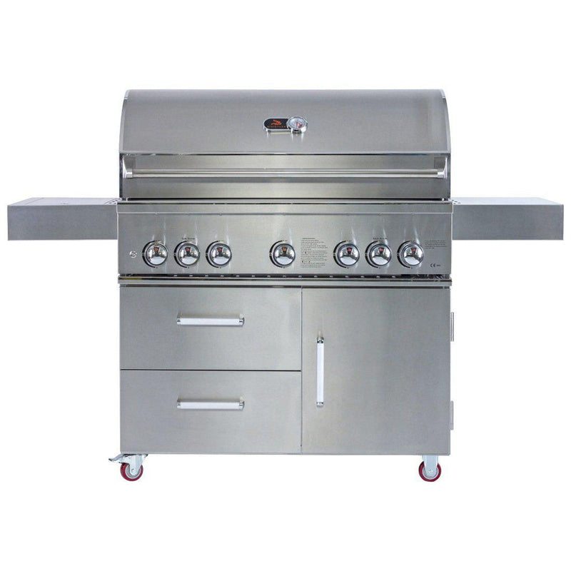 Bibury 5 Burner Gas BBQ & Rotisserie - Whistler Grills