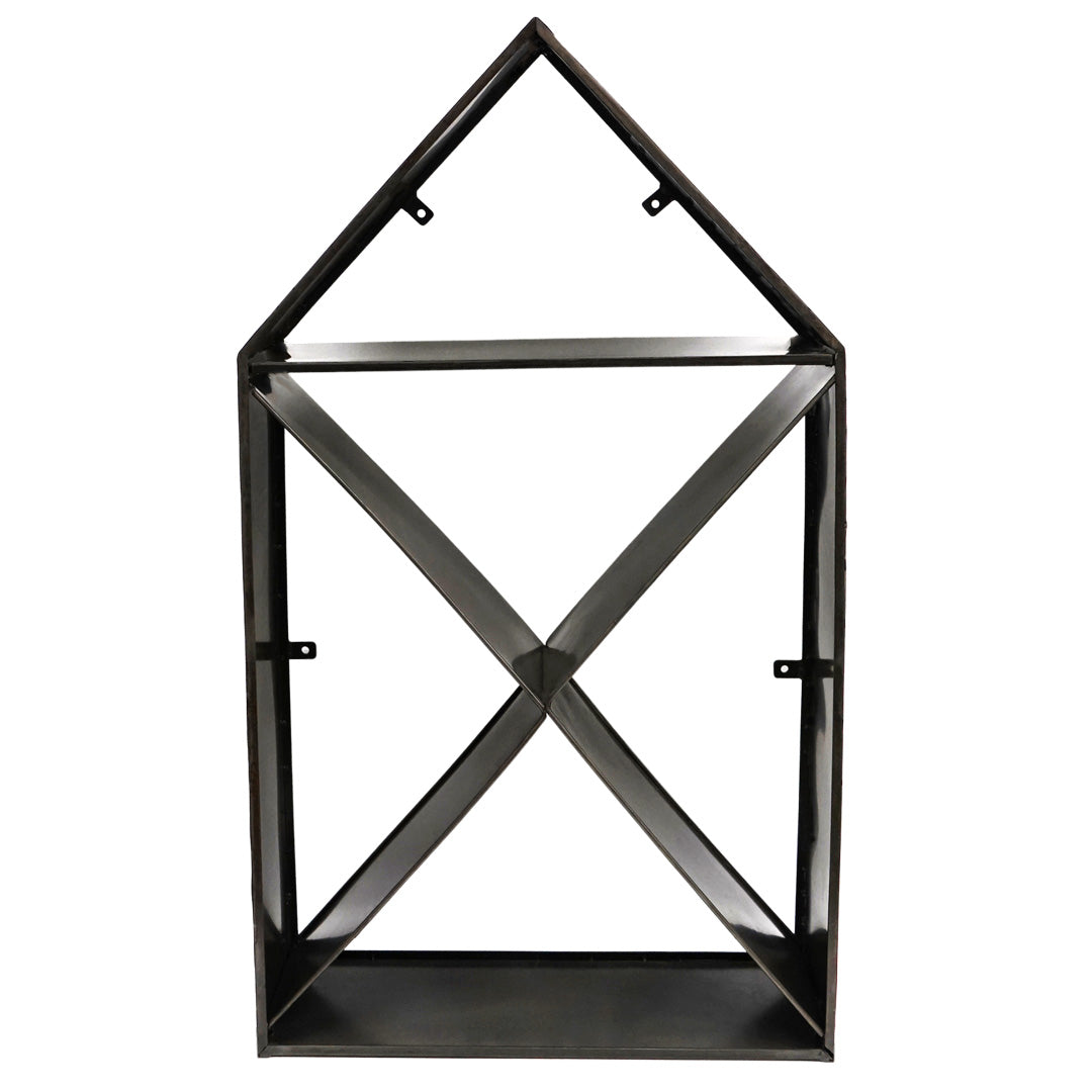 Black House Outdoor Log Holder