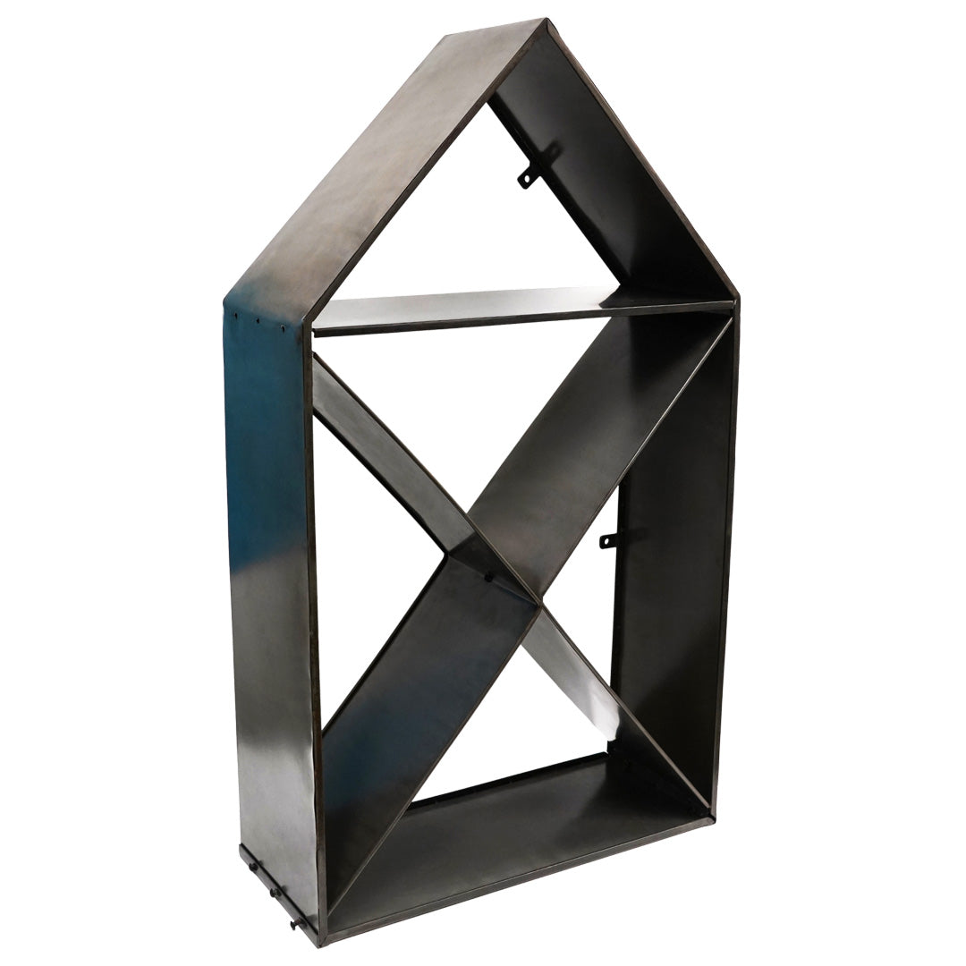 Black House Outdoor Log Holder