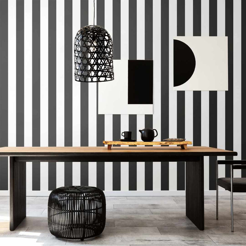 Bloc Stripe Wallpaper - Ohpopsi