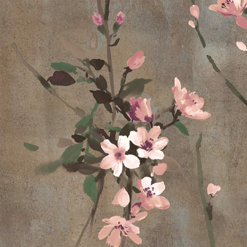 Blossom Wallpaper - Brown & Blush