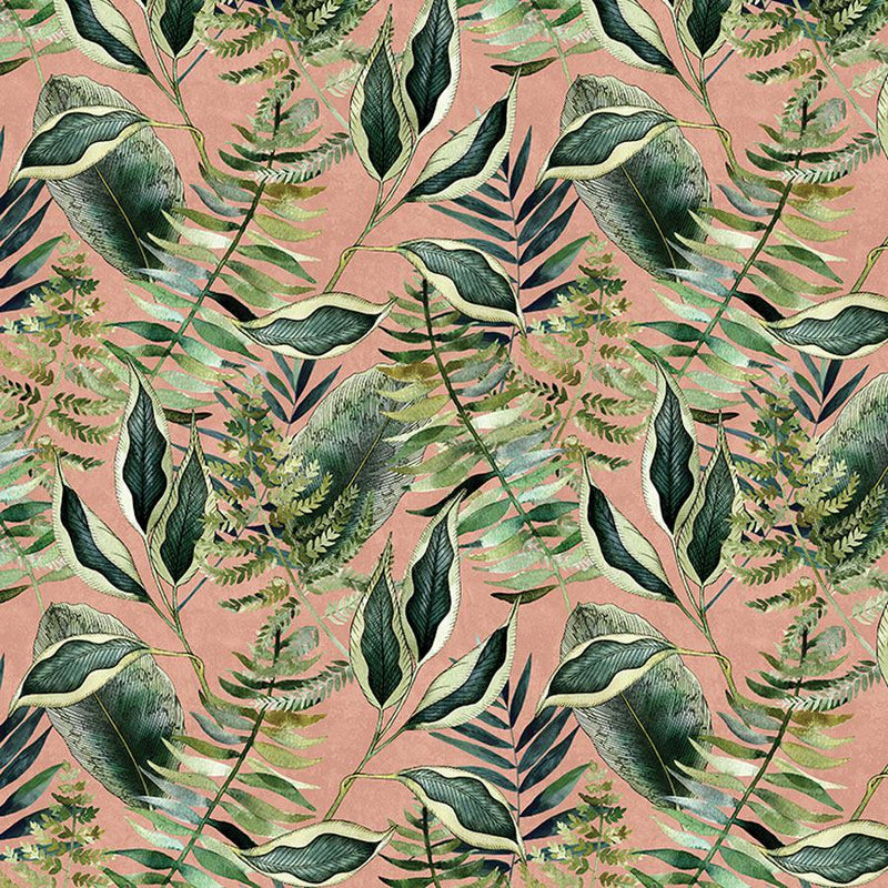 Blush Tropics Wallpaper
