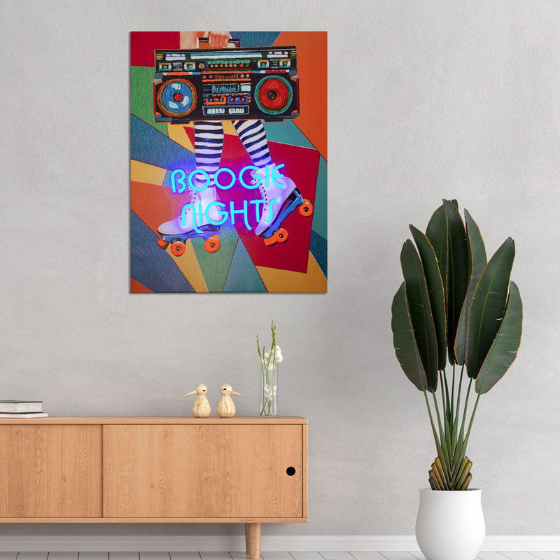 Boogie Nights - LED Neon Artwork