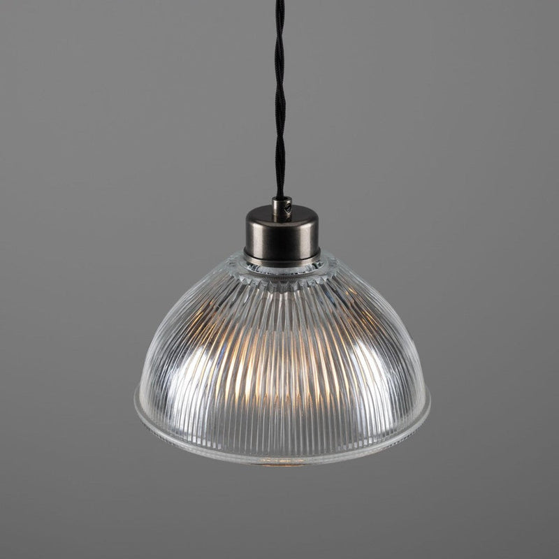 Boston Industrial Holophane Pendant Light - Mullan Lighting