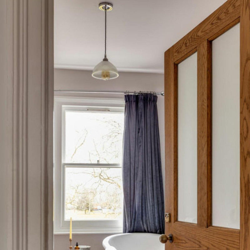 Boston Industrial Holophane Pendant Light - Mullan Lighting