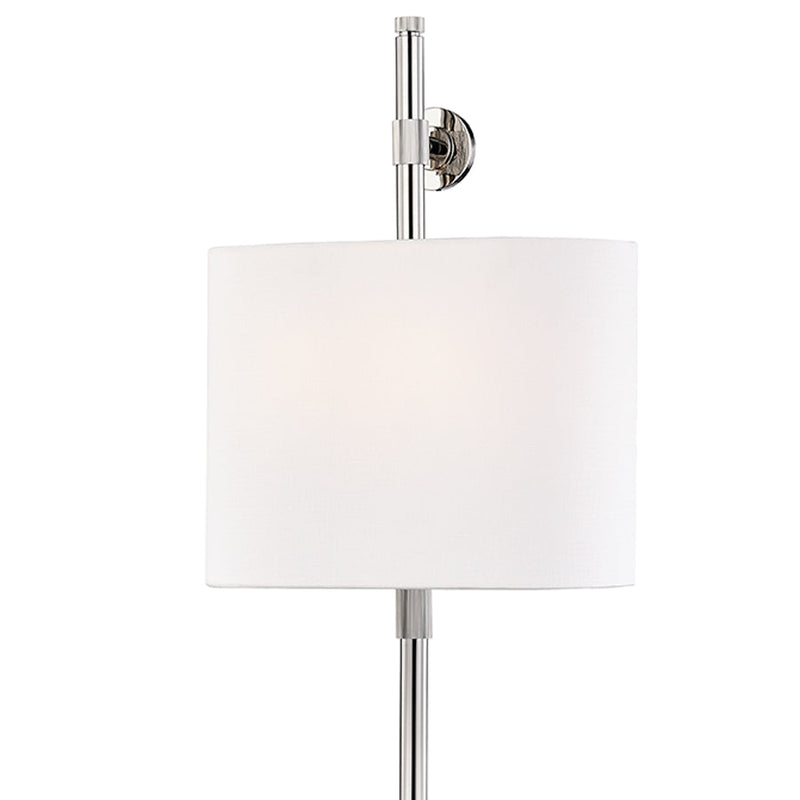 Bowery Wall Light - Nickel - Hudson Valley Lighting
