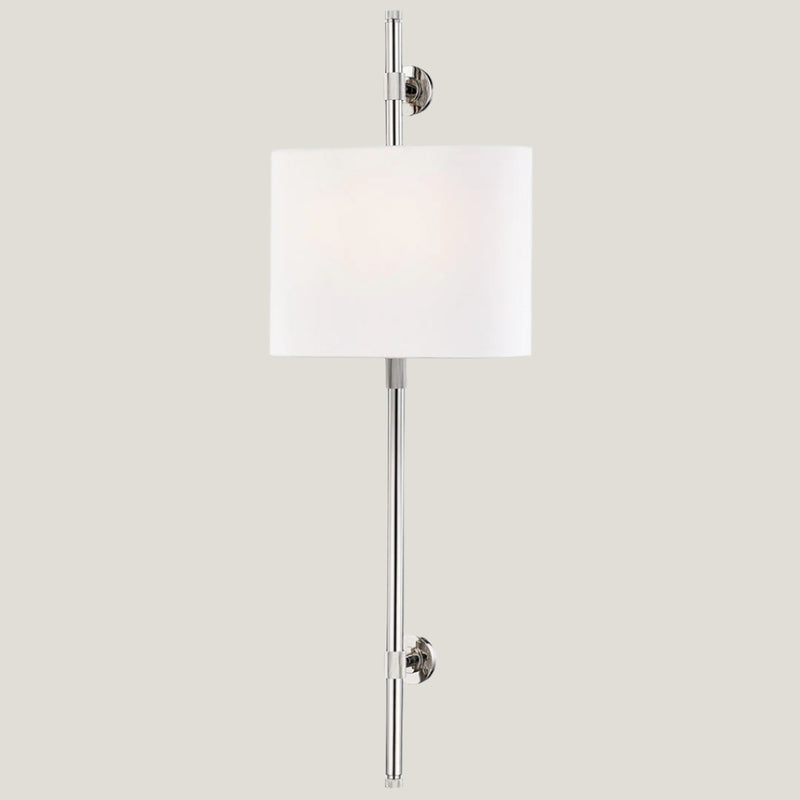 Bowery Wall Light - Nickel - Hudson Valley Lighting
