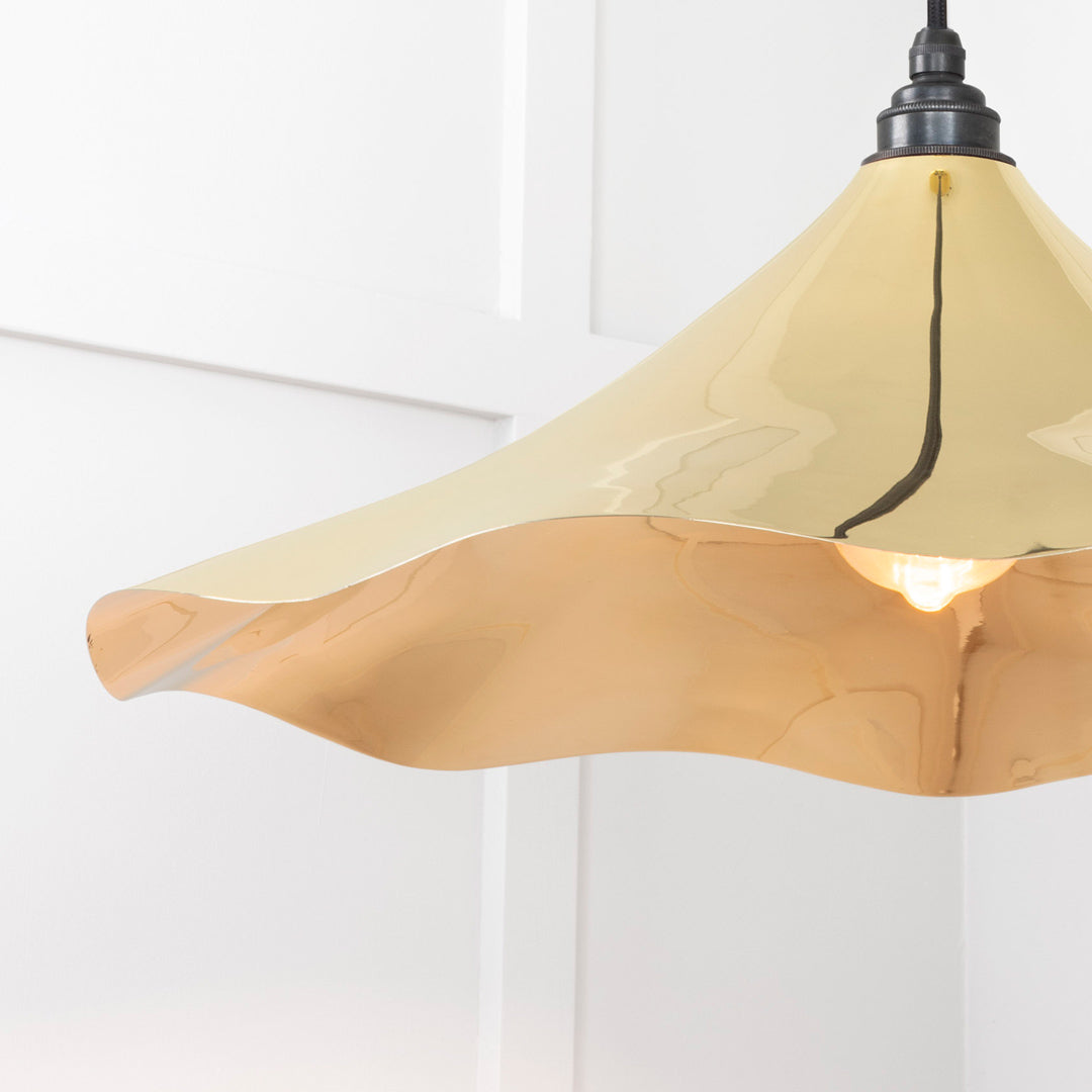 Brass Flora Pendant Light