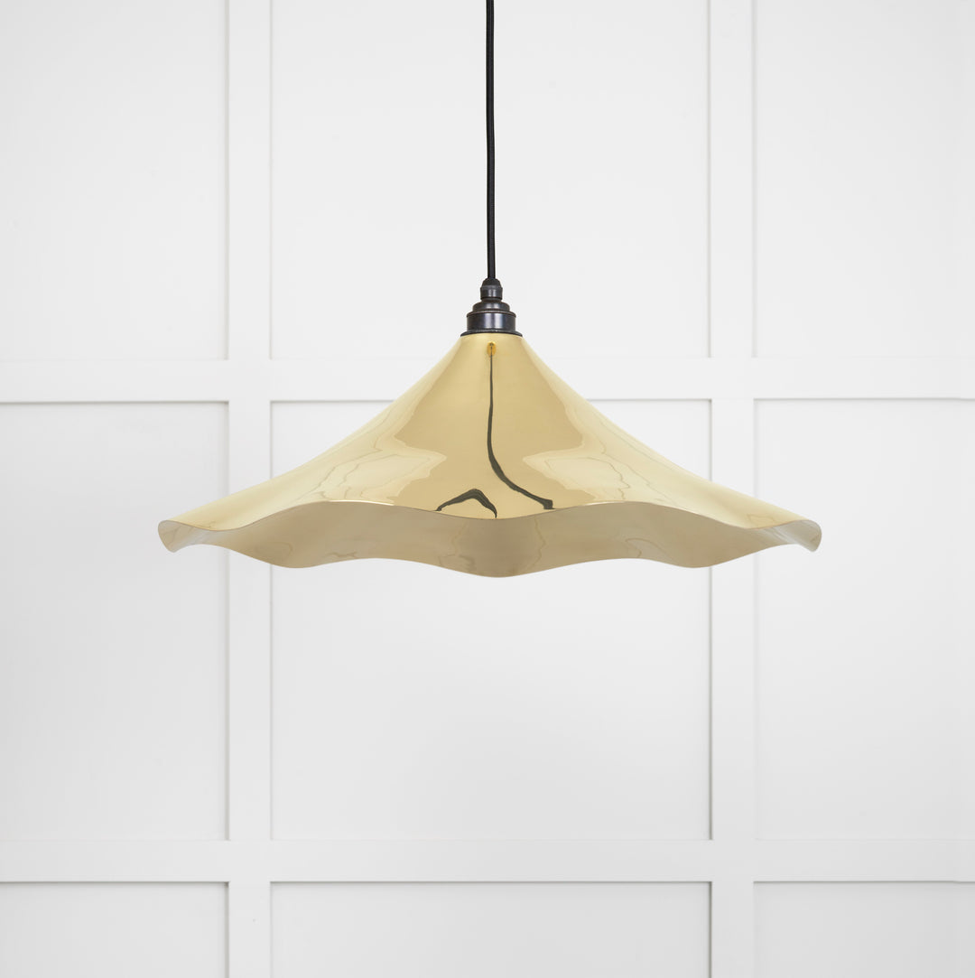Brass Flora Pendant Light