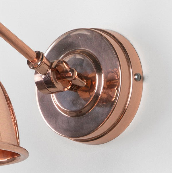 Brindley Copper Wall Light