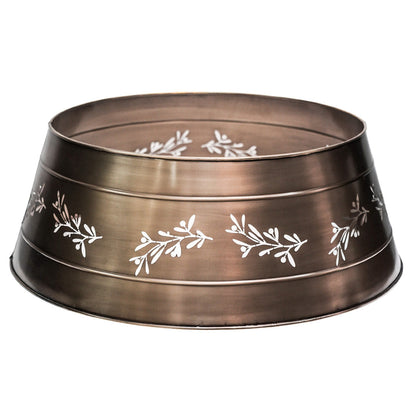 Bronze Holly Cut Out Christmas Tree