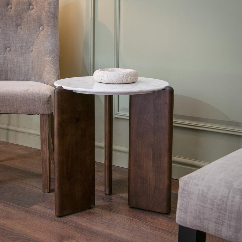 Brosna Brown Side Table - RV Astley