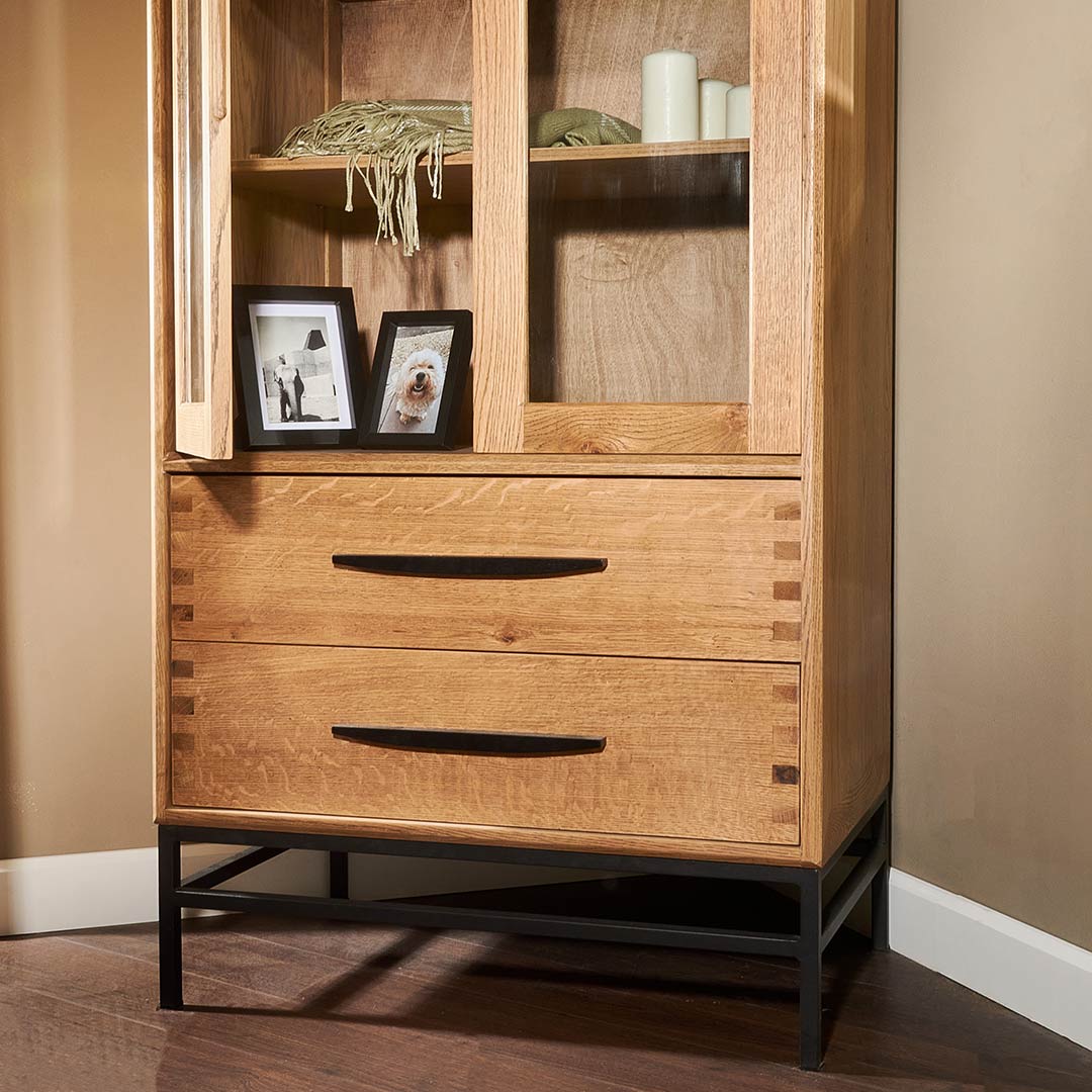 Brue Tall Display Cabinet - RV Astley