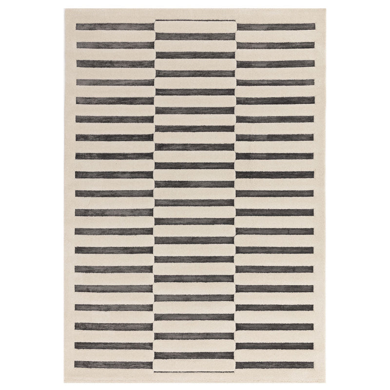 Build Rug - Ivory and Charcoal