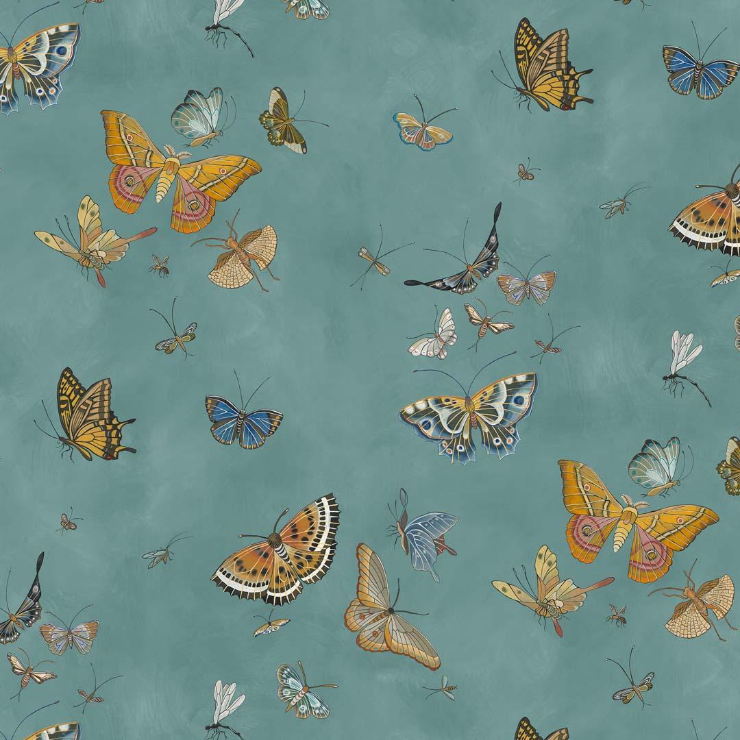 Butterflies Wallpaper - Alma Collection - Josephine Munsey