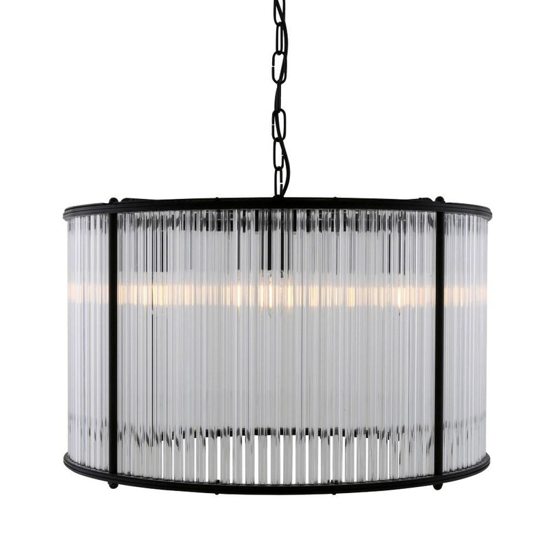 Caledon Grand Chandelier with Glass Rods - Mullan Lighting