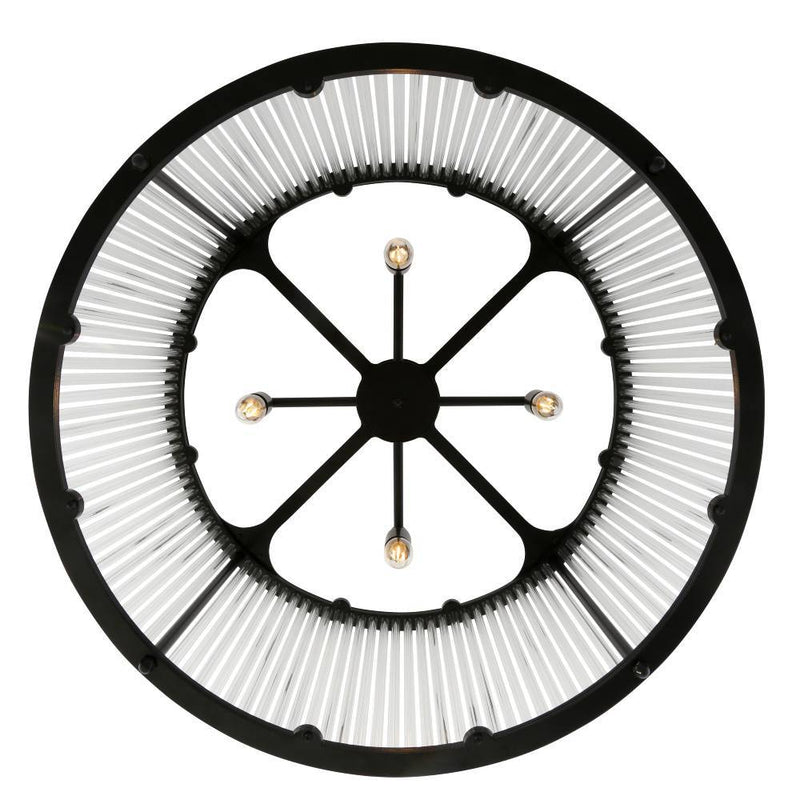 Caledon Grand Chandelier with Glass Rods - Mullan Lighting