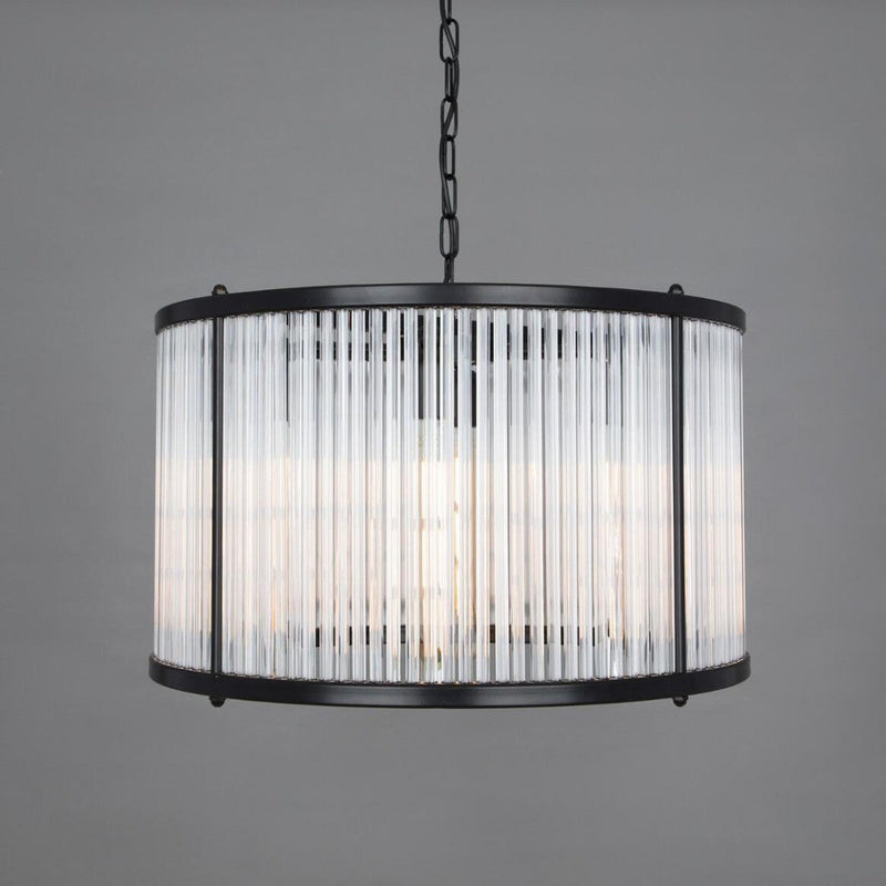 Caledon Grand Chandelier with Glass Rods - Mullan Lighting