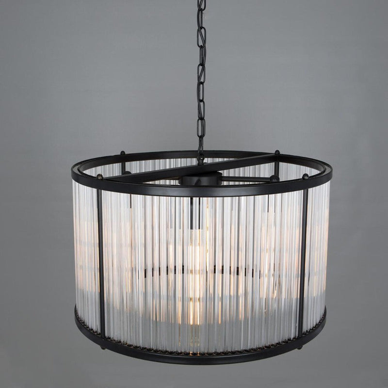 Caledon Grand Chandelier with Glass Rods - Mullan Lighting