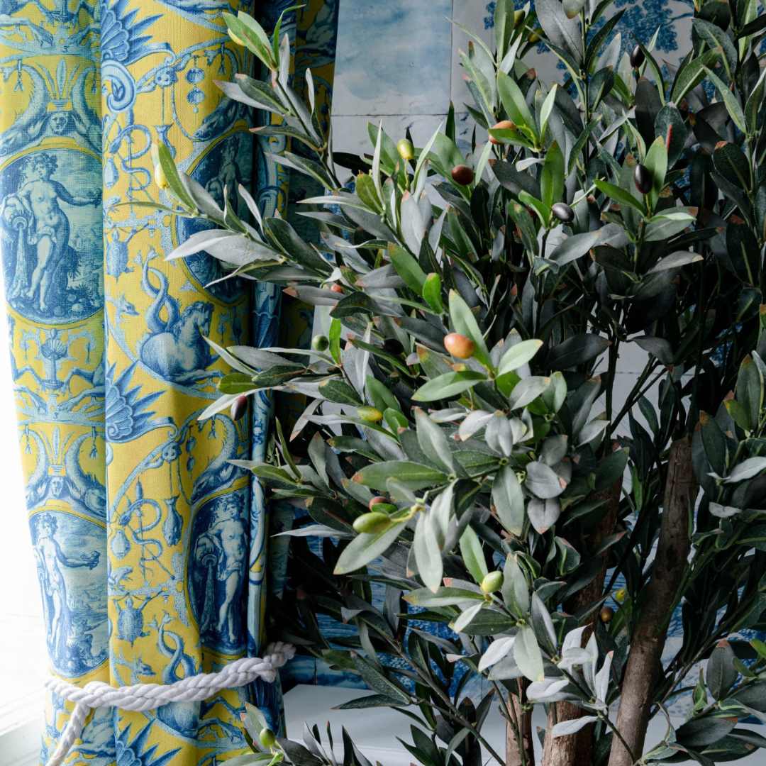 Calypso 100% Linen Fabric - MINDTHEGAP