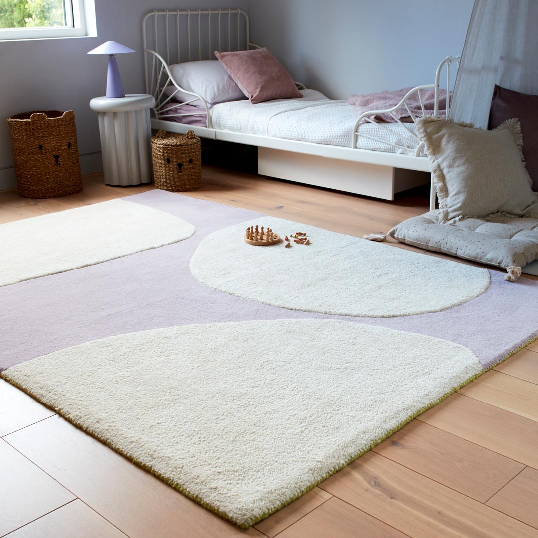 Canvas Pebble Pink Rug