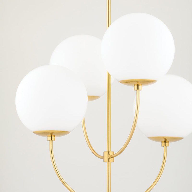 Carrie Chandelier -Aged Brass - Hudson Valley Lighting