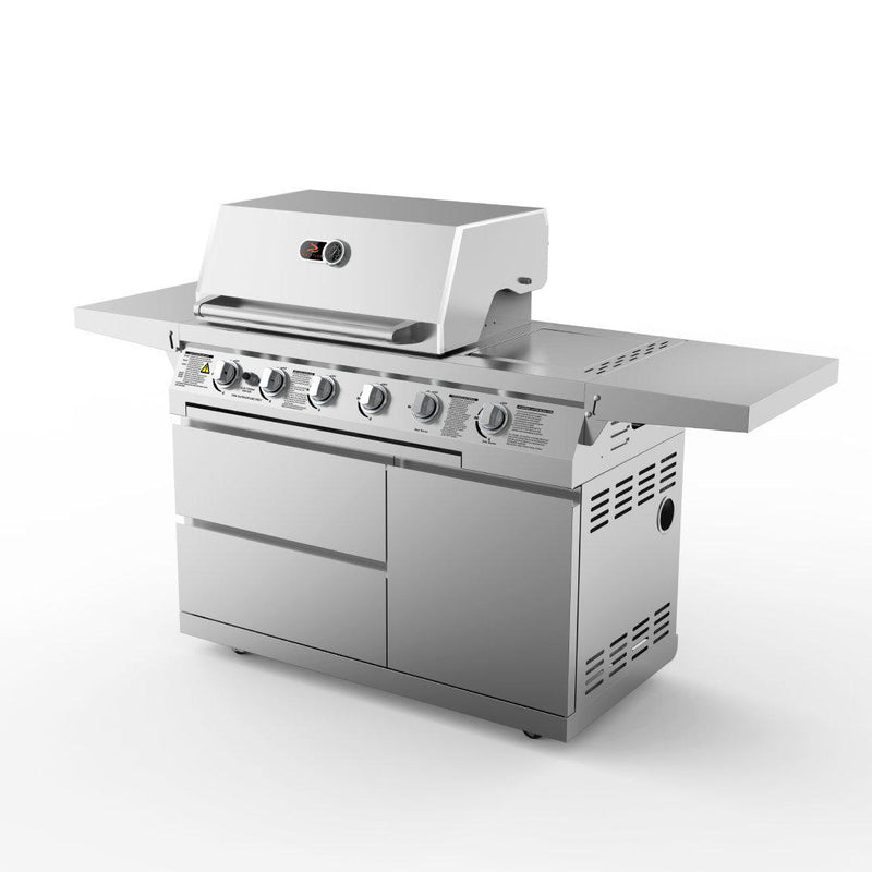 Cirencester 4 Burner Gas Grill & BBQ - Whistler Grills