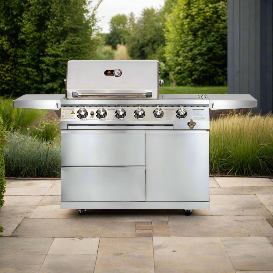 Cirencester 4 Burner Gas Grill & BBQ - Whistler Grills