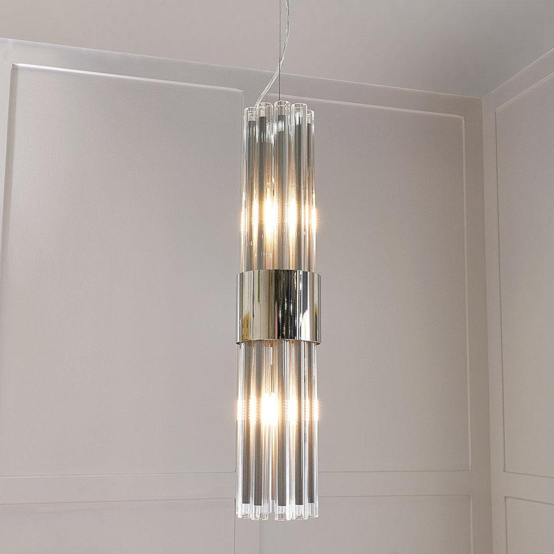 Colmar Pendant Light - Nickel - RV Astley
