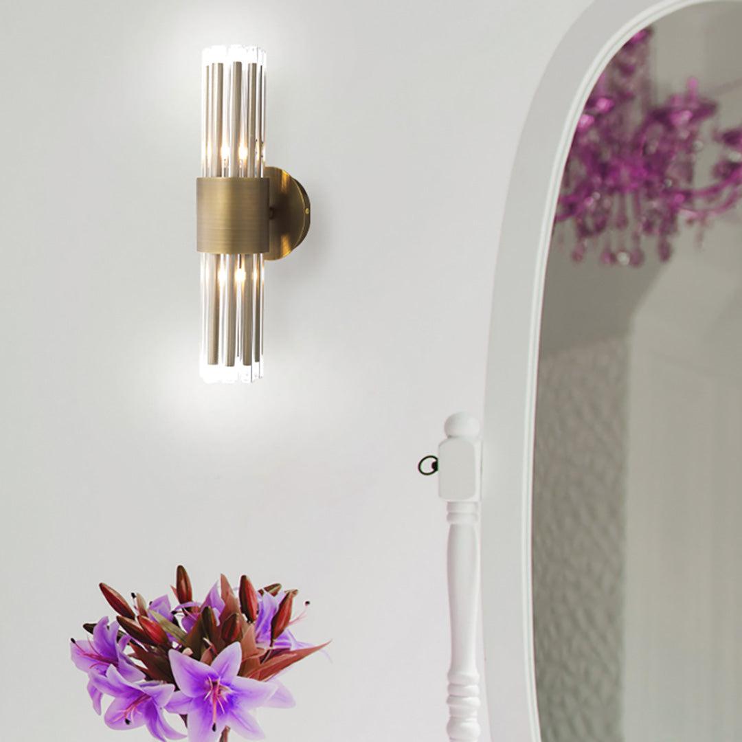 Colmar Wall Light - Antique Brass - RV Astley