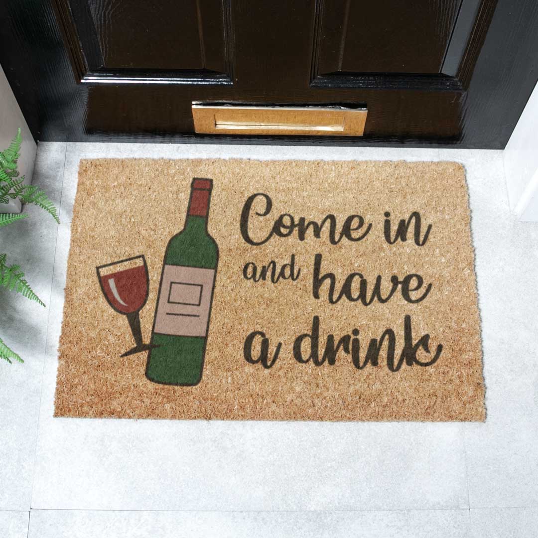 Come In and Have a Drink Doormat