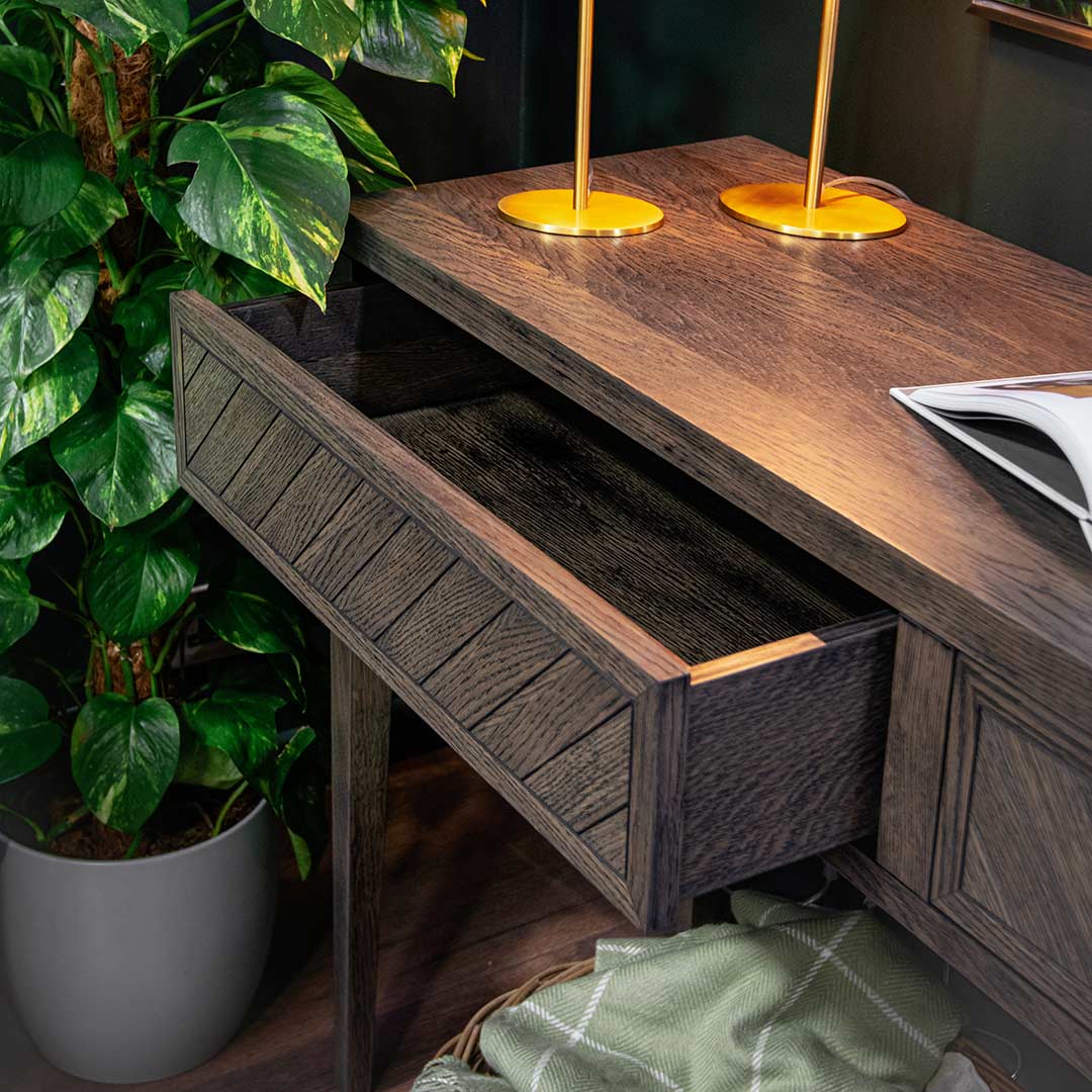 Croft Brown Console Table