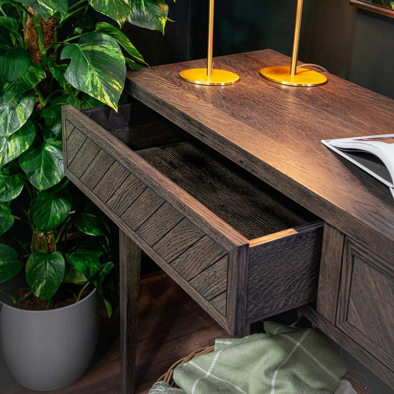 Croft Brown Console Table