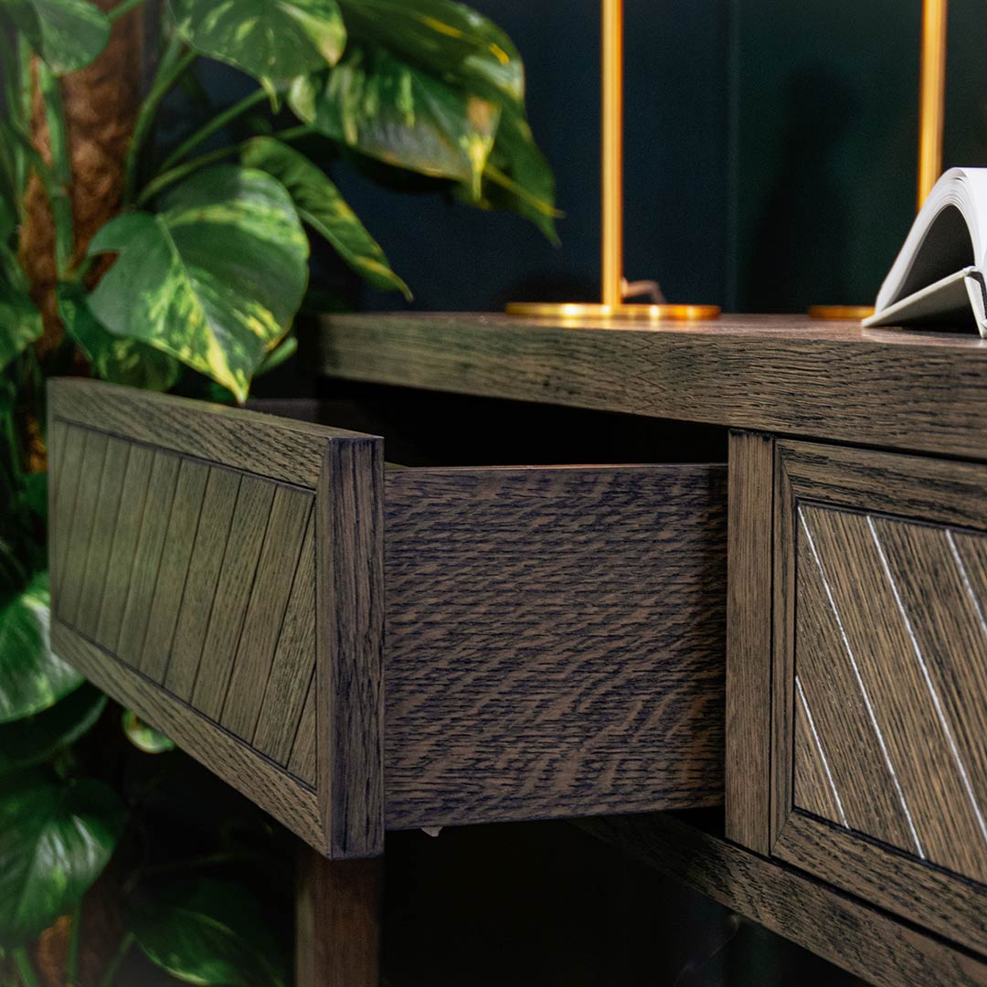 Croft Brown Console Table