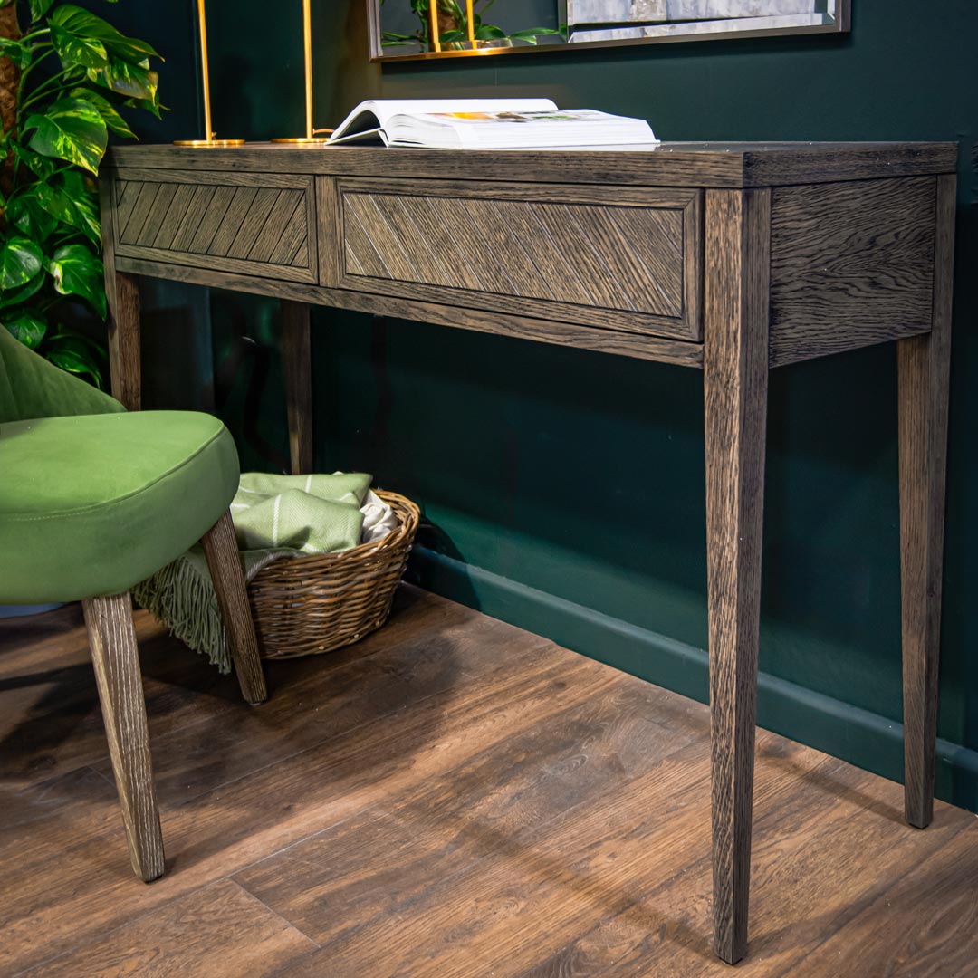 Croft Brown Console Table - RV Astley