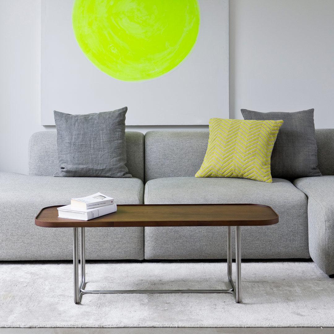 DT114 Walnut Rectangular Coffee Table – Lime Lace