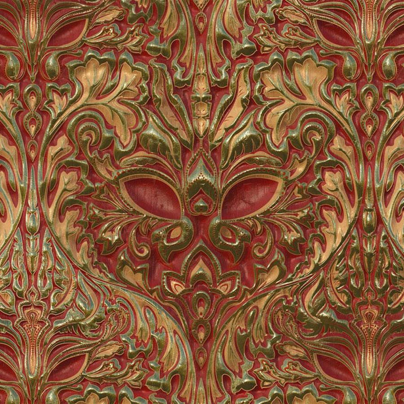 Da Mask Wallpaper - Carmine Lake