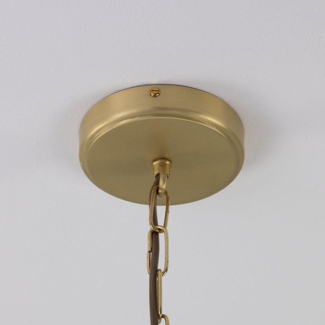 Dallas Modern Brass Dome Pendant Light