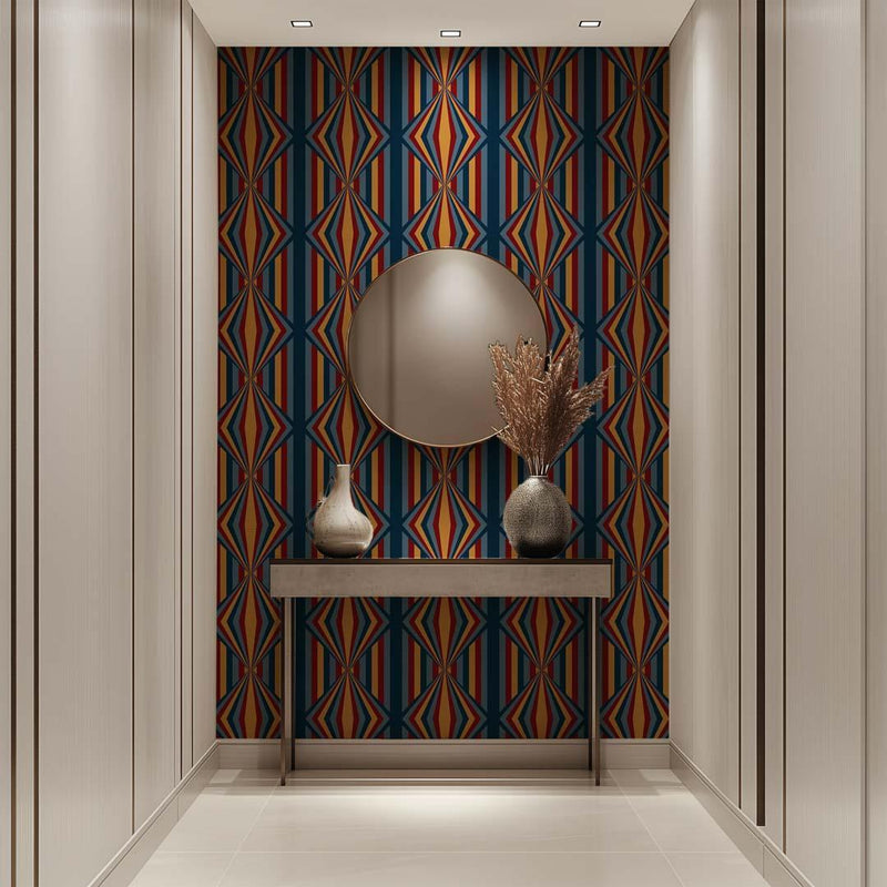 Deco Prism Wallpaper - Liberty James Studio
