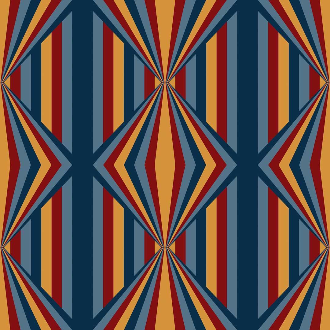 Deco Prism Wallpaper - Liberty James Studio