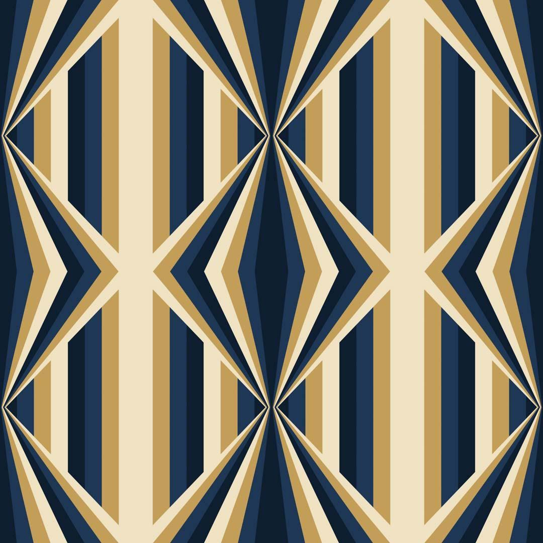 Deco Prism Wallpaper - Liberty James Studio