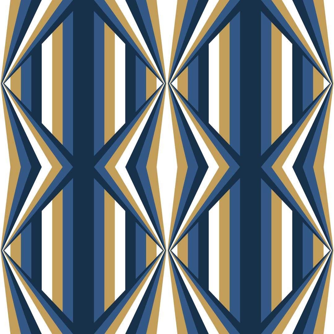 Deco Prism Wallpaper - Liberty James Studio